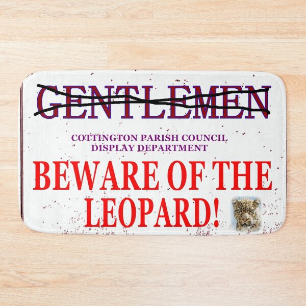 Item preview, Beware of the Leopard designed and sold by Michael Oldfield.