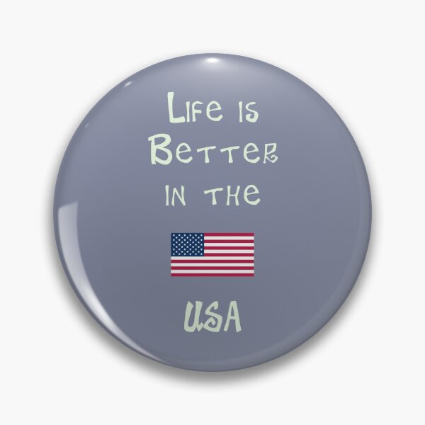 Item preview, Life is Better in the USA designed and sold by Studio LeDauphin.