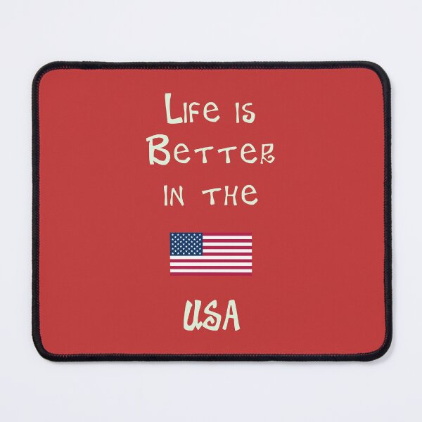 Item preview, Life is Better in the USA designed and sold by Studio LeDauphin.
