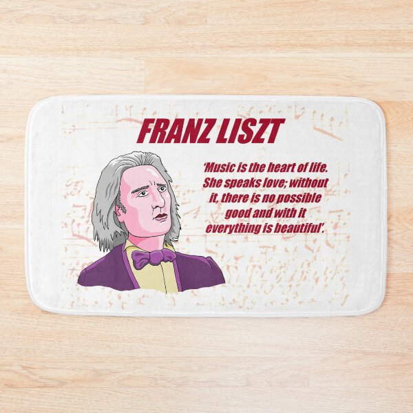 Item preview, Liszt Music Quote designed and sold by TheatreOfMusic.