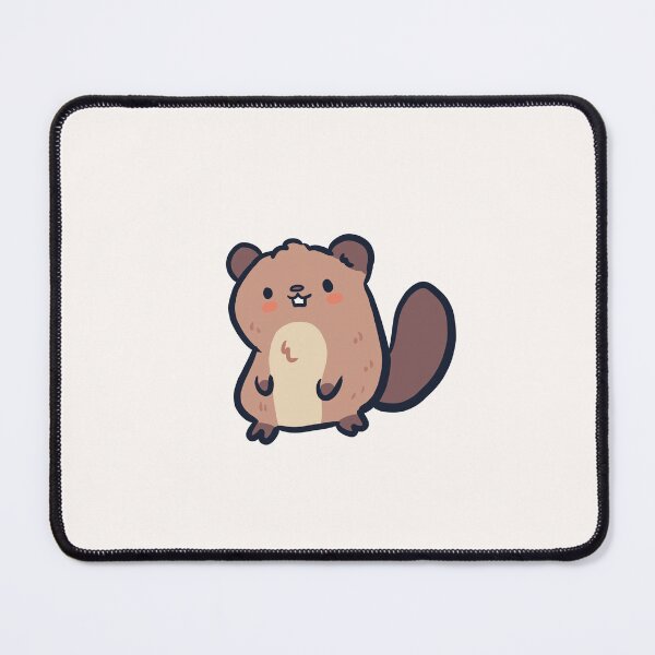 Item preview, Cute beaver illustration designed and sold by Artofmayara.