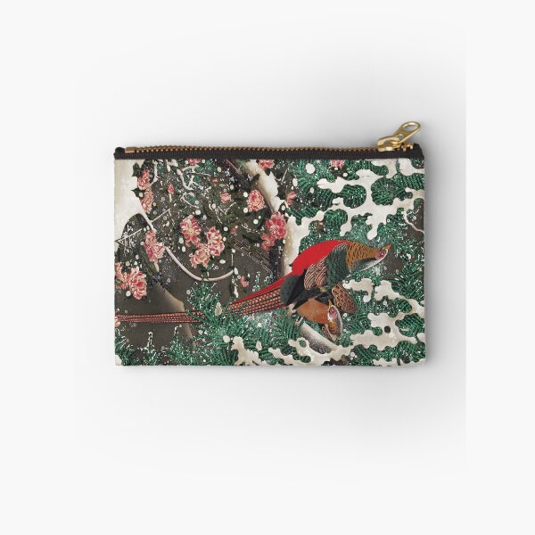 Item preview, Golden Pheasants in Snow by Ito Jakuchu designed and sold by EmeraldeaArt.