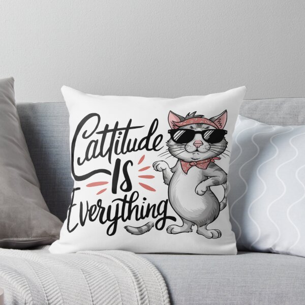 Item preview, Cattitude is Everything designed and sold by kniekum.