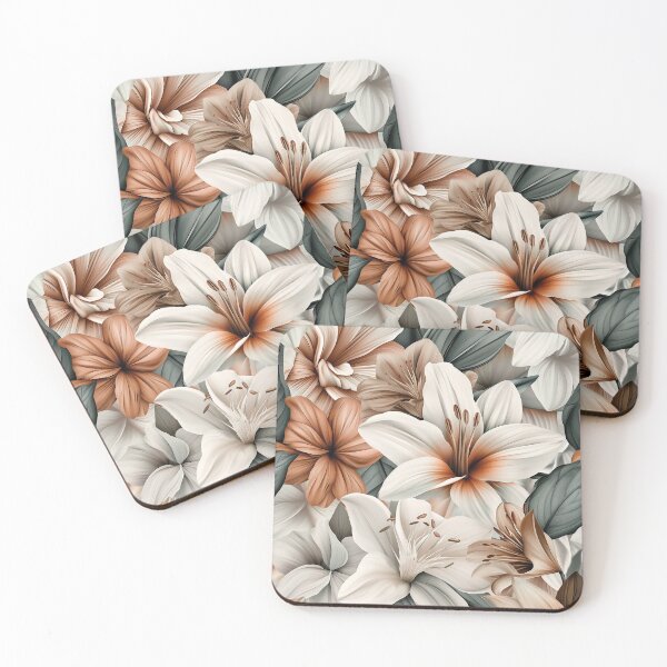 Item preview, Beautiful Floral Pattern designed and sold by SpoonToonCnt.