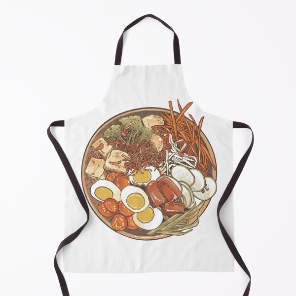 Item preview, Japanses Ramen Noodles, Painted Food Illustration designed and sold by MagdaKlosArt.