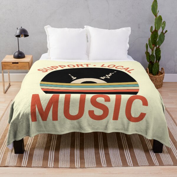 Item preview, Support Local Music vintage Support Local Music designed and sold by vibeno1.