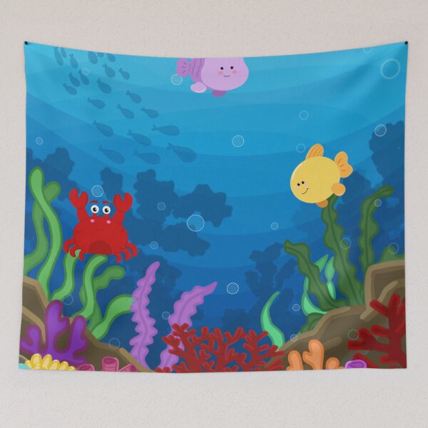 Item preview, Underwater Scene  designed and sold by Hello-Cuties.