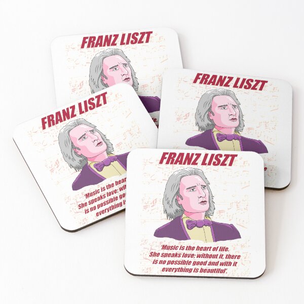 Item preview, Liszt Music Quote designed and sold by TheatreOfMusic.