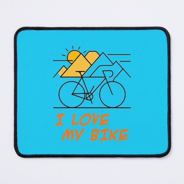 Item preview, I Love My Bike designed and sold by MacMerch121.