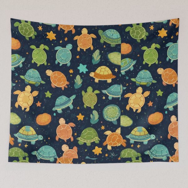 Item preview, Adorable Turtle Pattern  designed and sold by aqua1001.