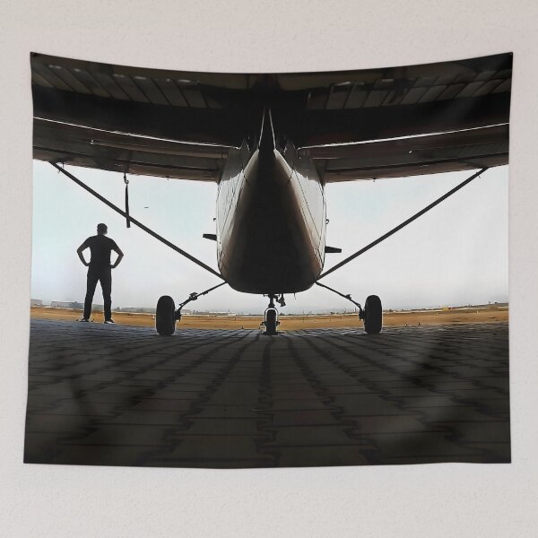 Item preview, Horizon of Hope: Cessna 172 Hangar Artwork designed and sold by Iliescu Cristian.