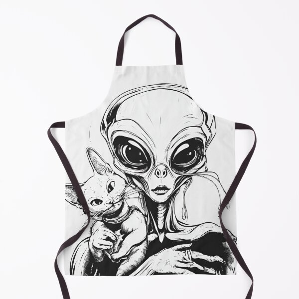 Item preview, Alien Cat - alien love, alien tattoo, cat mom designed and sold by abeautifulife.