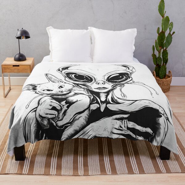 Item preview, Alien Cat - alien love, alien tattoo, cat mom designed and sold by abeautifulife.