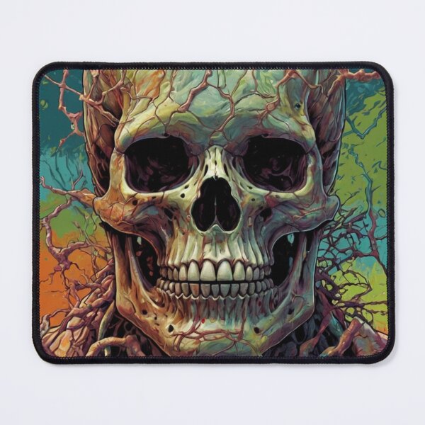 Item preview, Spooky Toxic Skull designed and sold by aqua1001.