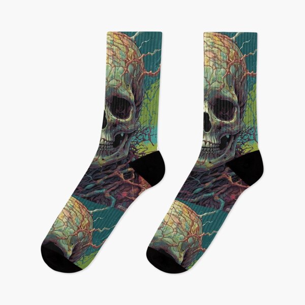 Item preview, Spooky Toxic Skull designed and sold by aqua1001.