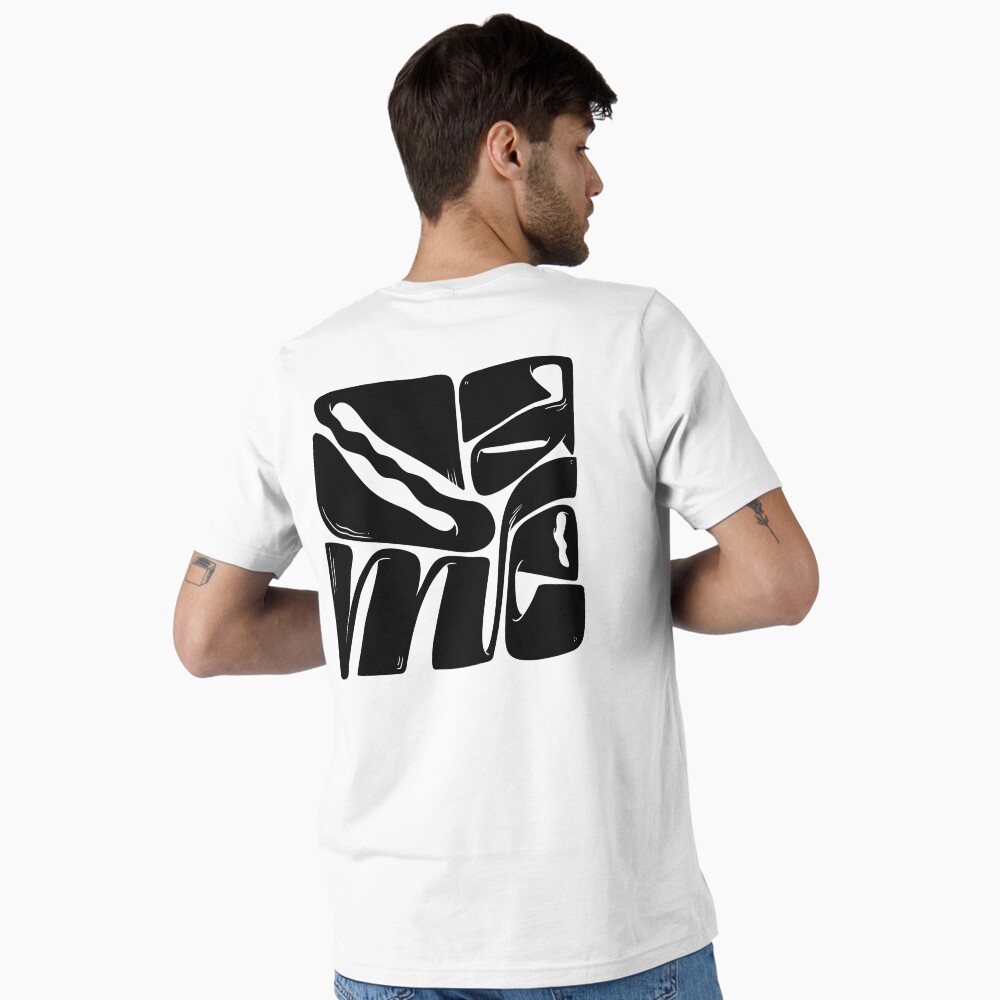 Vista previa del artículo con la obra «Camiseta esencial», diseñado y vendido por MrsSt0n3.