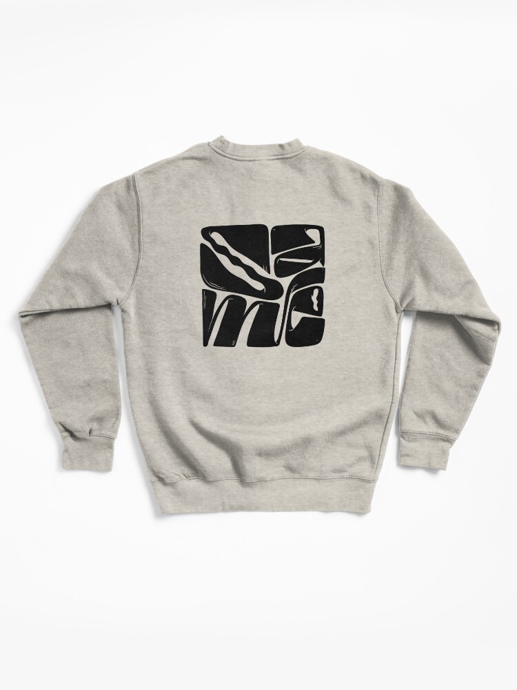 Imagen 2 de 7, Sudadera sin capucha con la obra Mismo (negro), diseñada y vendida por MrsSt0n3.