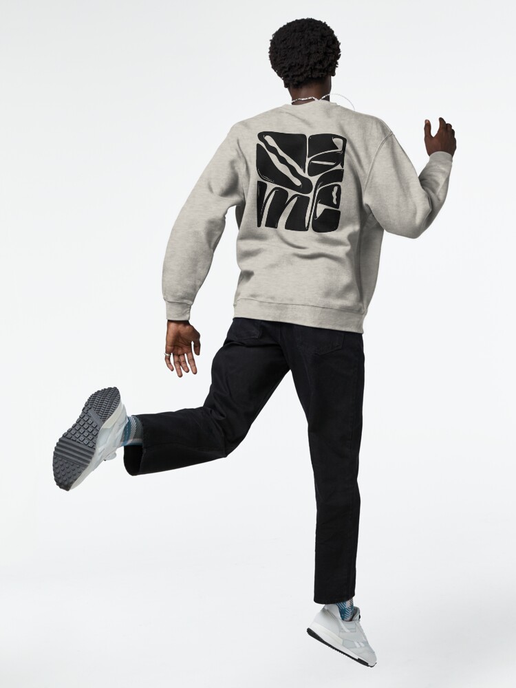 Imagen 5 de 7, Sudadera sin capucha con la obra Mismo (negro), diseñada y vendida por MrsSt0n3.