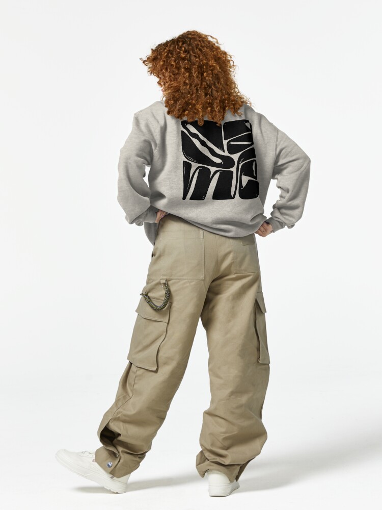 Imagen 4 de 7, Sudadera sin capucha con la obra Mismo (negro), diseñada y vendida por MrsSt0n3.