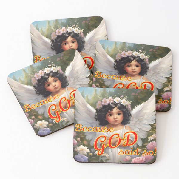 Item preview, A Little Angel with an Attitude and Message. designed and sold by nyathiwa.