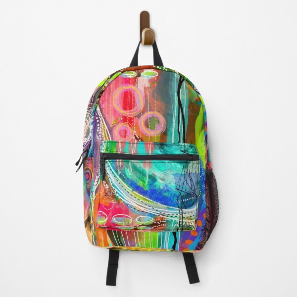 Item preview, Vibrant Hinterlands: Abstract Forest Wilderness Art designed and sold by FeralLaFemme.