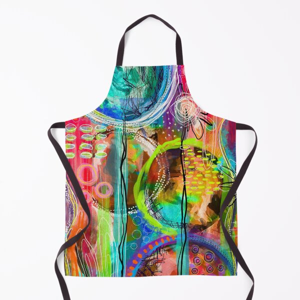 Item preview, Vibrant Hinterlands: Abstract Forest Wilderness Art designed and sold by FeralLaFemme.