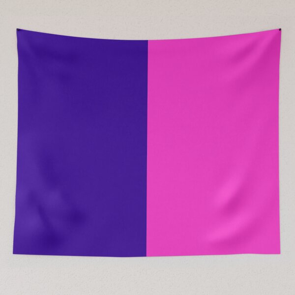 Item preview, Blue Purple Two Tone Color Split designed and sold by PatternTitan.
