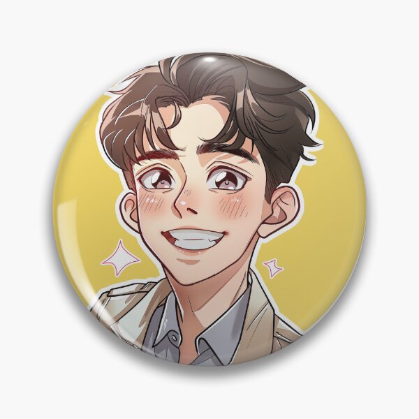 Artikelvorschau, Charmanter asiatischer Mann im Manhwa-Stil mit entzückendem Gesicht entworfen und verkauft von PTDigitalDesign.