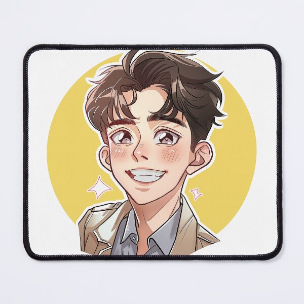 Item preview, Charming Manhwa-Style Asian Man with Adorable Face designed and sold by PTDigitalDesign.