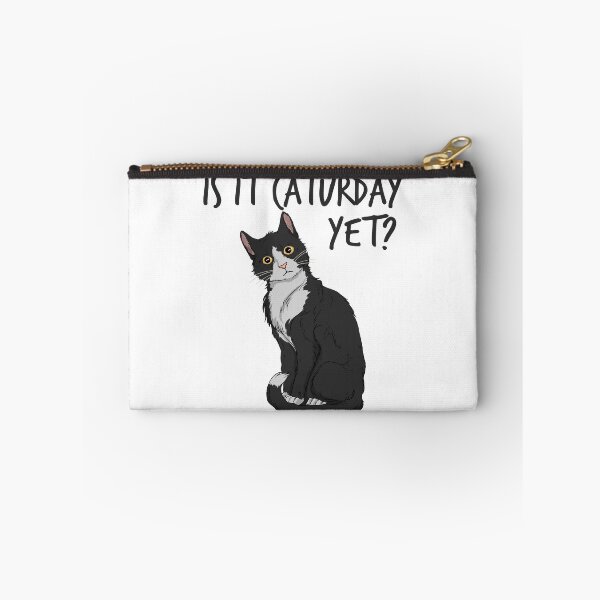 Item preview, Is It Caturday Yet Funny Cat Lover Pet Cat Mom Caturday Gear designed and sold by DynamicDesign.