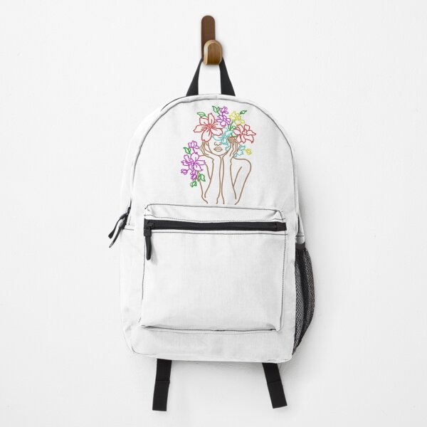 Item preview, Floral Girl Chain Stitch Embroidery Design designed and sold by Cre8iveSkill.
