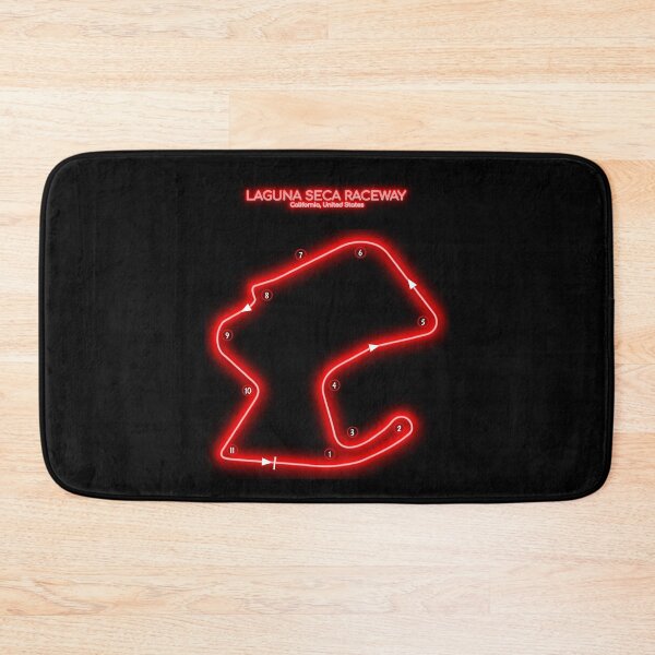 Artikelvorschau, Laguna Seca Raceway (Red Neon Version) entworfen und verkauft von BGALAXY.