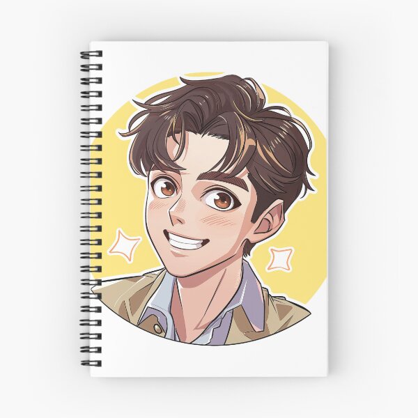 Artikelvorschau, Charmanter asiatischer Mann im Manhwa-Stil entworfen und verkauft von PTDigitalDesign.