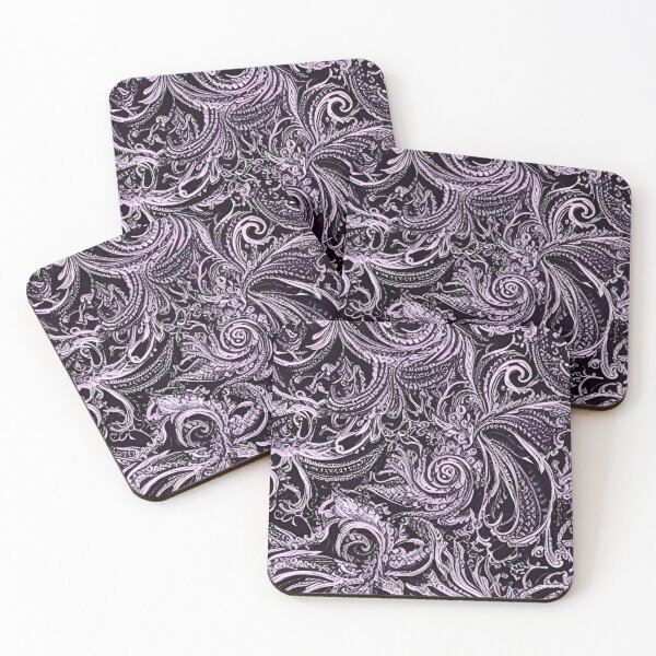 Item preview, Purple and Black Pattern Design designed and sold by GrizzlyCollective.