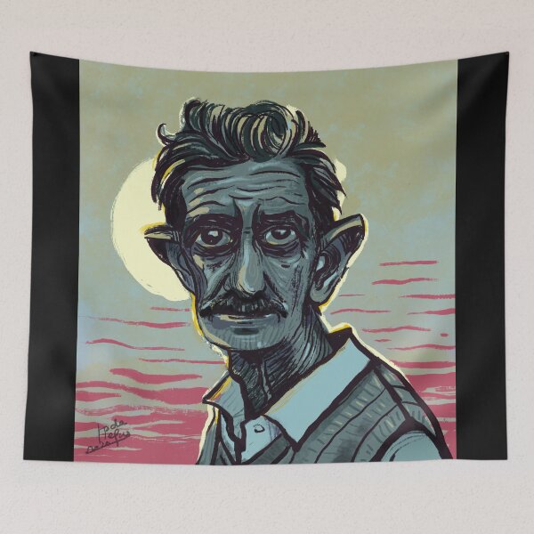 Item preview, Old Man By The Red River designed and sold by Hoda Hefzy.