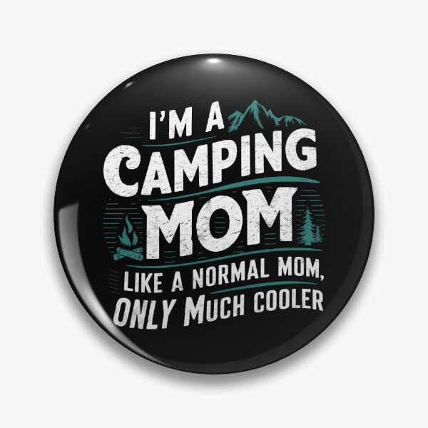 Artikelvorschau, Lustig, ich bin eine Camping-Mama wie eine normale Mama, nur viel cooler entworfen und verkauft von 07Art.
