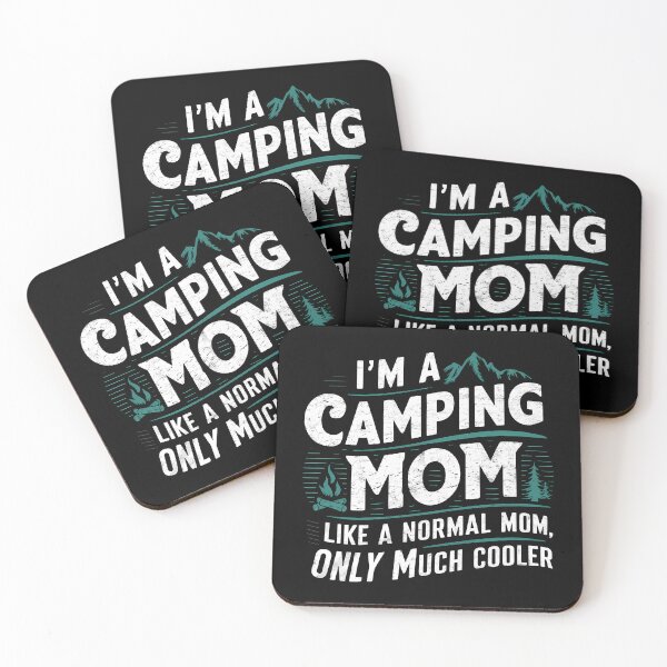 Item preview, Funny I'm a Camping Mom Like a Normal Mom Only Much Cooler  designed and sold by 07Art.