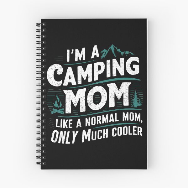 Item preview, Funny I'm a Camping Mom Like a Normal Mom Only Much Cooler  designed and sold by 07Art.