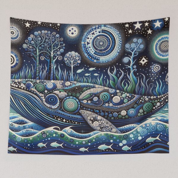 Item preview, Starry Whale designed and sold by M-Y-A-R-T-.