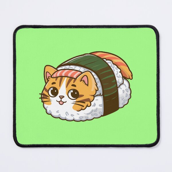 Item preview, Cute Sushi Cat Kawaii designed and sold by canvadreamer444.