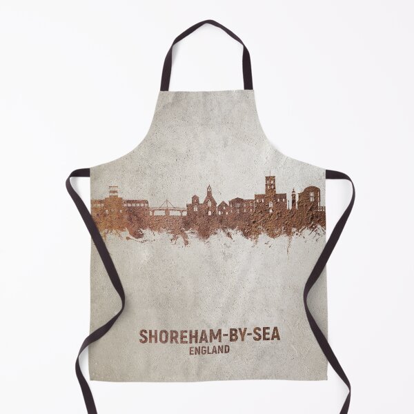 Item preview, Shoreham-by-Sea England Skyline designed and sold by ArtPrints.