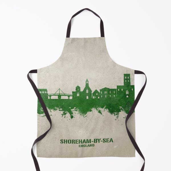 Item preview, Shoreham-by-Sea England Skyline designed and sold by ArtPrints.