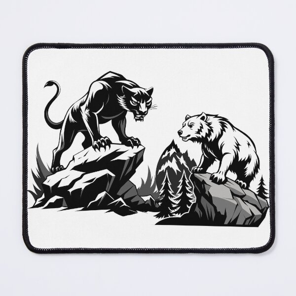 Item preview, Wild Panther and Bear designed and sold by flashcompact.