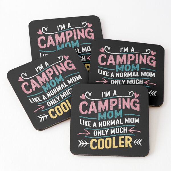 Item preview, Funny I'm a Camping Mom Like a Normal Mom Only Much Cooler  designed and sold by 07Art.