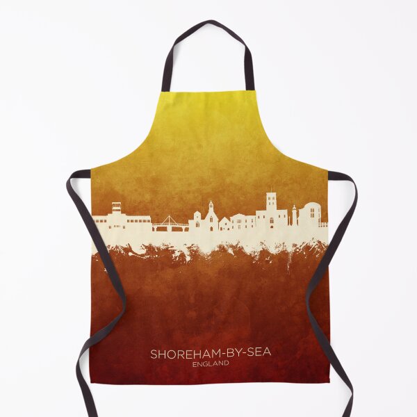Item preview, Shoreham-by-Sea England Skyline designed and sold by ArtPrints.