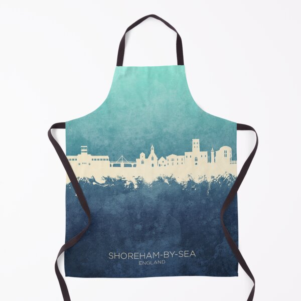 Item preview, Shoreham-by-Sea England Skyline designed and sold by ArtPrints.