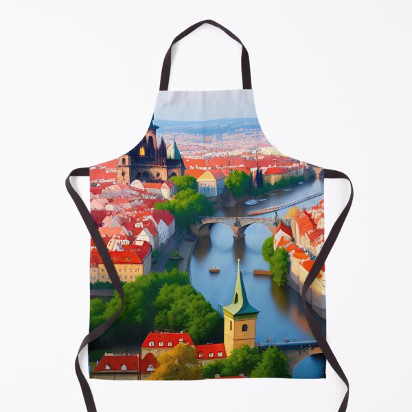 Item preview, The Flowing Beauty of the Vltava River in Prague designed and sold by GrizzlyCollective.