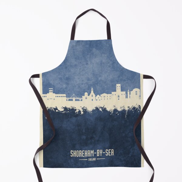 Item preview, Shoreham-by-Sea England Skyline designed and sold by ArtPrints.