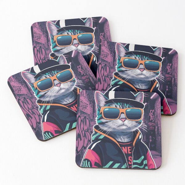 Item preview, Urban Streetwear Cat designed and sold by deathanarchy.