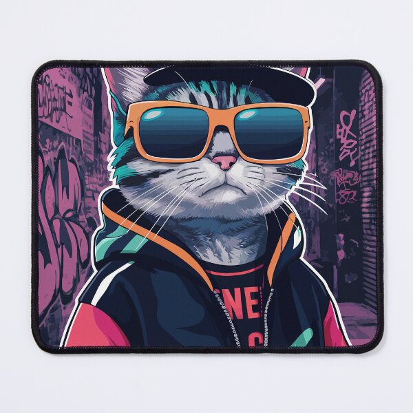 Item preview, Urban Streetwear Cat designed and sold by deathanarchy.